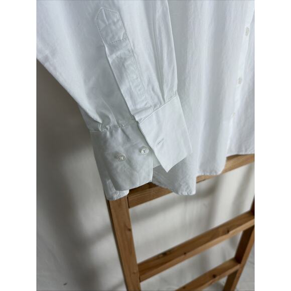 NWT Base Level by YEST "Aliza" White Button Up Dress Shirt #0845 Size 20 - Picture 2 of 5